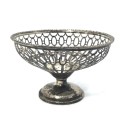 Antique Silver Hallmarked trinket bowl - Birmingham 1920 - weighs 45.4g