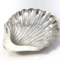 Hallmarked sterling silver scallop shell dish - Sheffield 1909 - Weighs 63,5 g