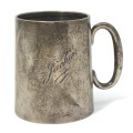 Christening cup inscribed Jackie - hallmarked