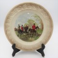 Royal Worcester The Famous Herring Hunting Scenes `Off the draw` display plate - Stand not included