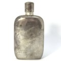 Silver Liquor bottle - Major A.R. Mackenzie one for the road for Mac from Mary Willis and Hilm
