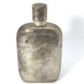Silver Liquor bottle - Major A.R. Mackenzie one for the road for Mac from Mary Willis and Hilm