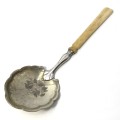 Bone handle 800 silver serving spoon