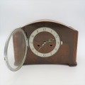 Vintage Enfield mantle clock - Running but hour hand is stuck - 20 cm High