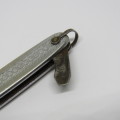 Vintage Richards mini keychain multi tool pocket knife