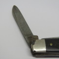 Vintage Ranger 2 blade folding knife - Handle damaged