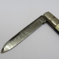 Vintage Richard pocket knife with African tribal woman handle