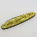 Vintage German advertising pocket knife - Walter Mcnaughtan (Pty) Ltd