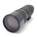 Vivitar 120mm-600mm f  1:5,6-8,0 telephoto 200m lens in case - lens is clean - P/K mount