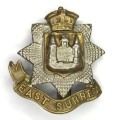 British Army East Surrey Regiment cap badge