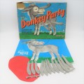 Vintage Spear`s Magnetic Donkey game - Circa 1970