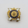 South African FED Caledonian Society button badge