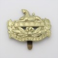 The Gloucestershire regiment cap badge with slide