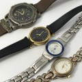 Lot of 11 Quartz watches for spares - not working