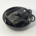 Vintage Agfa Synchro Blitzer flash holder in case
