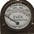 Vintage Bake-Well oven thermometer