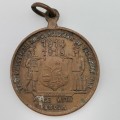 1919 Johannesburg WW1 commemorative medallion
