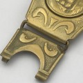Vintage Brass Martin ships motif belt buckle