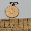 Southern Rhodesia 1939-1945 world war medallion