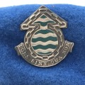 SA Ordnance Services Corps beret with badge - size 56
