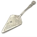 Vintage silver plated cake lifter