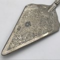 Vintage silver plated cake lifter