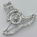 SA Field Artillery chromed cap badge