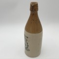 Antique P. Sullivan, Beaconsfield ginger beer ceramic bottle - no lid