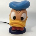 Vintage Donald Duck Lamp - working - some damage