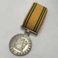 Pair of SA Prison Service miniature medals - 20 Year #489, 30 year #221