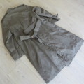 SADF mens rain coat with fold out trouser sleeves - Sizes below