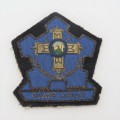 SMA `Lewensreddings-Vereniging silver Kruis` cloth badge