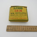 Vintage I/Ford I.D.36 M.Q. Developer in original box