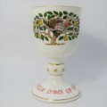 Royal Doulton Twelve Days of Christmas porcelain goblet