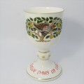 Royal Doulton Twelve Days of Christmas porcelain goblet
