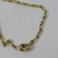 Costume jewellery gold colour ELMA necklace - 44cm