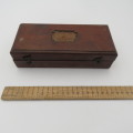 Antique Dring and Fage Brass Sikes`s Hydrometer in original wooden box