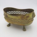 Vintage copper/brass plated trinket bowl