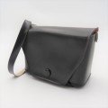 Small leather camera pouch