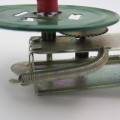 Vintage tin mechanical cat spinner