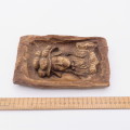 Vintage carved casting of woman