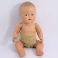 Antique porcelain baby doll - belonged to Van der Walt family