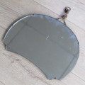 Antique wall mirror with chain - 41 x 27,5cm