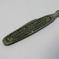 Hiscocks Limited Curers and Packers advertising letter opener with knife