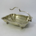 Vintage silver plated trinket bowl
