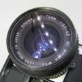 Nikon FG 35mm SLR camera with Cosina 35-70mm 1:3,5 / 4,8 lens
