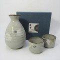 Porcelain Japanese Sake set in box