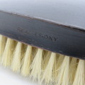 Pair of real ebony wood clothes brushes