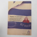 WP Rugby official programme - Norwich Life WP vs Northern Transvaal 01 September 1990