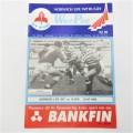 WP Rugby official programme - Norwich life WP vs N. OFS - 25 July 1992